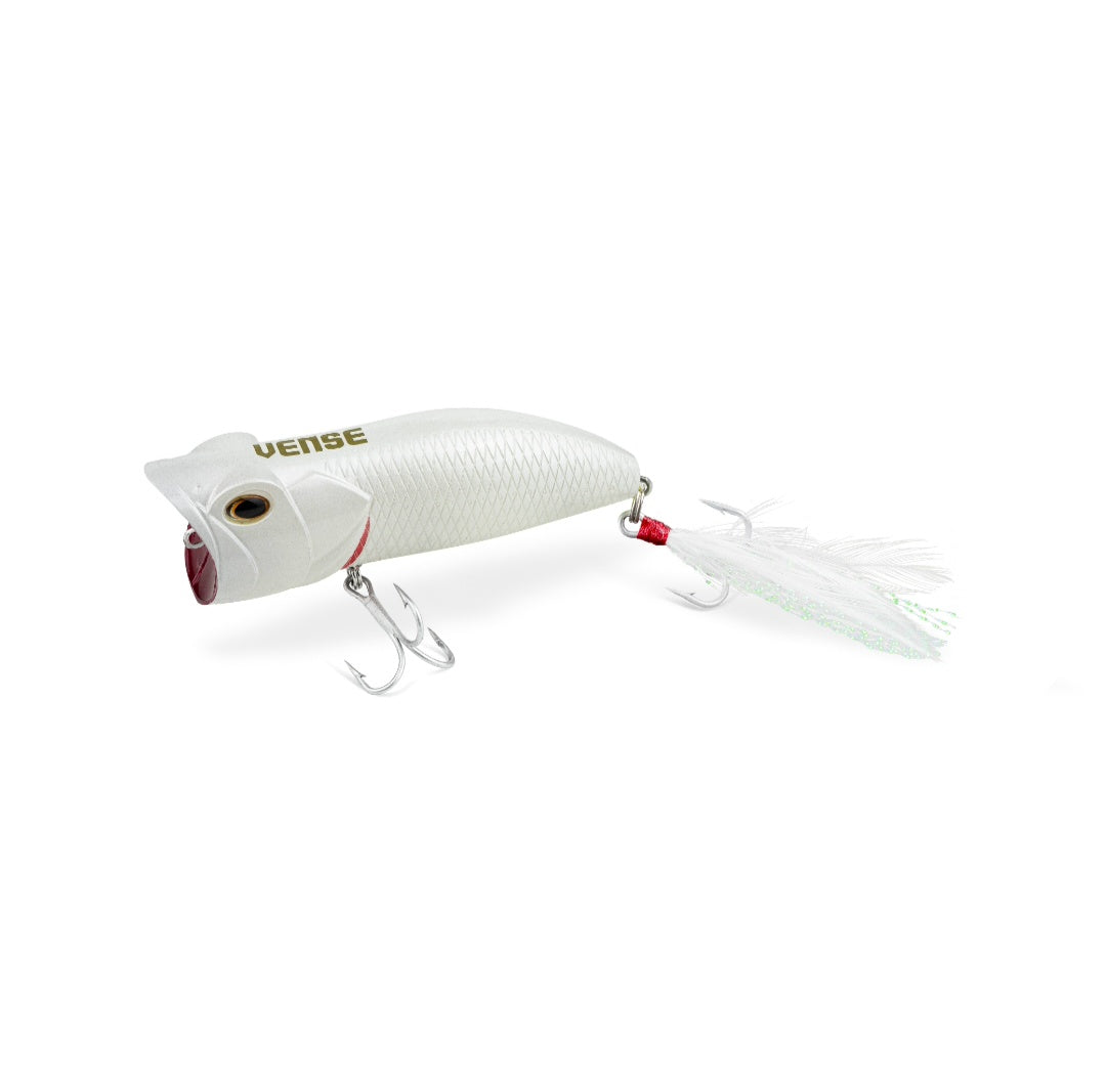 Vense Topwater Popper Fishing Lure – Green Yellow Shad